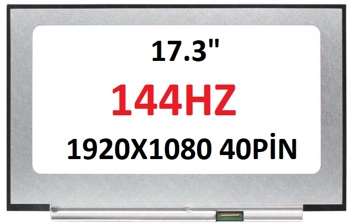  LP173WFG SP B3 17.3’’ Slim Led 40pin 144HZ Ekran