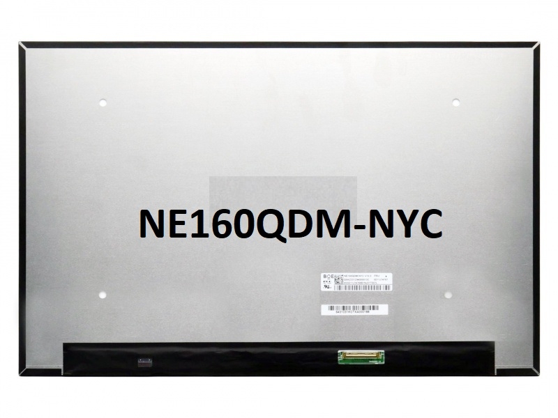 16.0’’ SLİM 40PİN 2560X1600 165HZ IPS ÇERÇEVESİZ NE160QDM-NYC