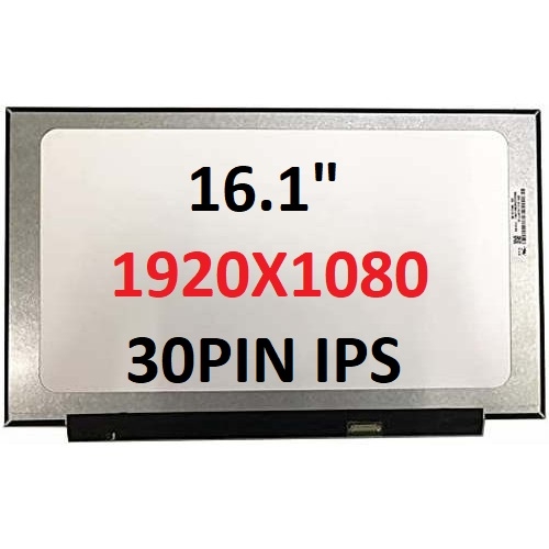 N161HCA-EA2 REV.A1 Uyumlu 16.1’’ 30 Pin Vidasız Ekran Panel IPS 1080p 60HZ