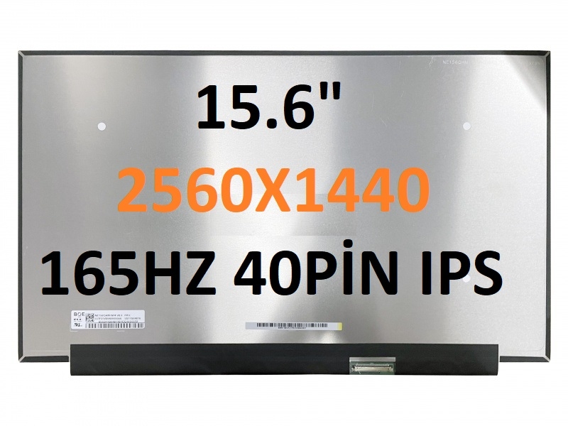 NE156QHM-NY4 15.6’’ Slim 40Pin 2560X1440 165HZ IPS  Vidasız