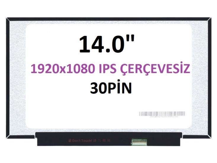 MB140CS01-4  Uyumlu 14’’ 30 Pin Vidasız Ekran Panel IPS 1080p