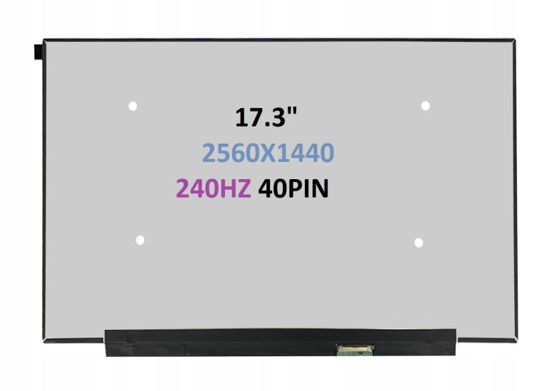 NE173QHM-NZ1  V8.0	17.3 SLİM 40 PİN ÇÖZ.2560X1440 240 HZ  IPS VİDASIZ 