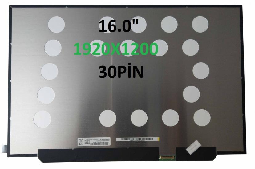 NV160WUM-N48 Uyumlu 16’’ 30 Pin Vidasız Ekran Panel 1920x1200