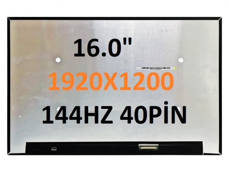 NV160WUM-NX1 16.0’’ Slim Led 40Pin 144HZ Ekran
